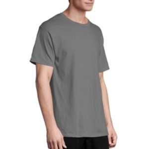 NEW Hanes Men's Essentials Short Sleeve T-shirt (4-pack) Smoke Gray 3XL